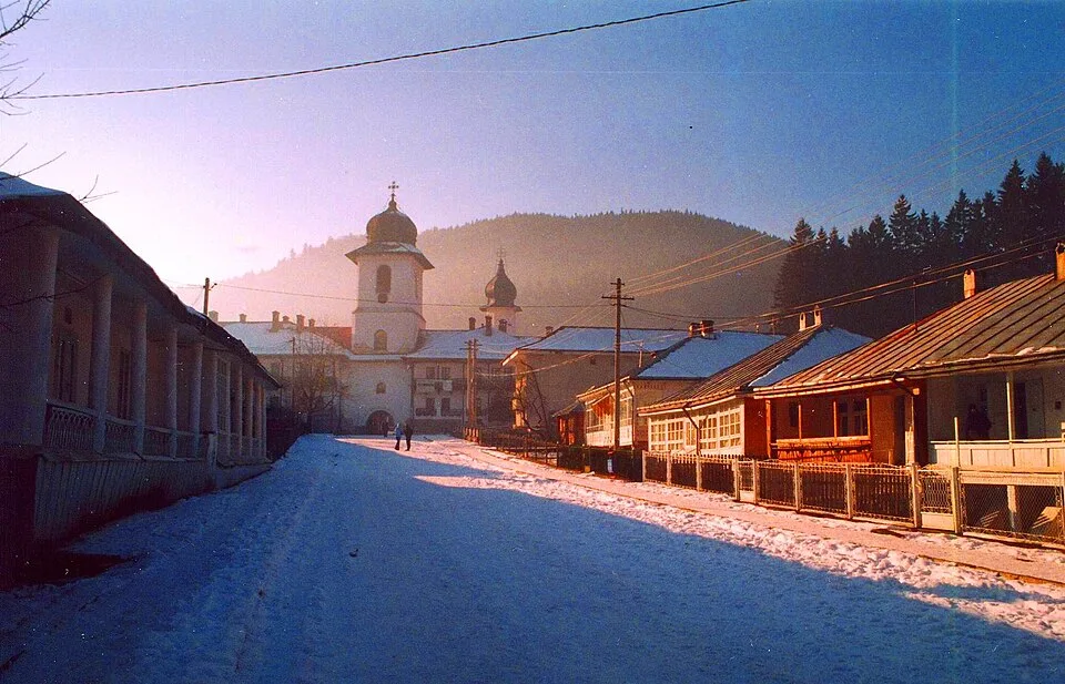 Agapia Monastery in Neamț County