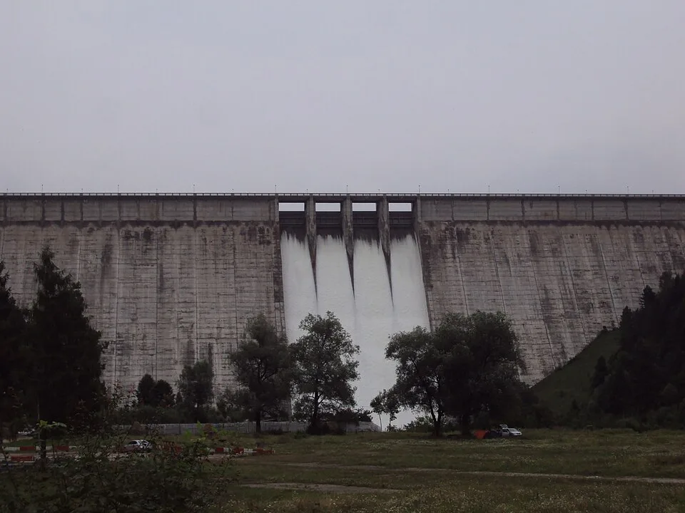 Izvorul Muntelui Dam at Bicaz