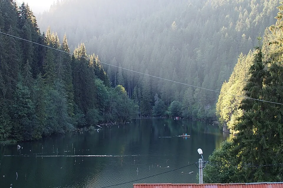 Red Lake in the Hășmaș Mountains
