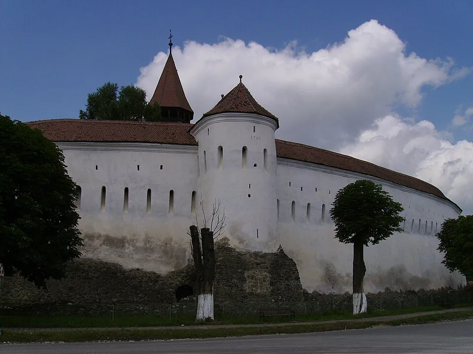 Biertan Fortified Church context image 2: Fortified church at Prejmer, southeastern Transylvania.
