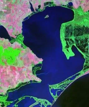 Lake Razim/Razelm in the lagoon system